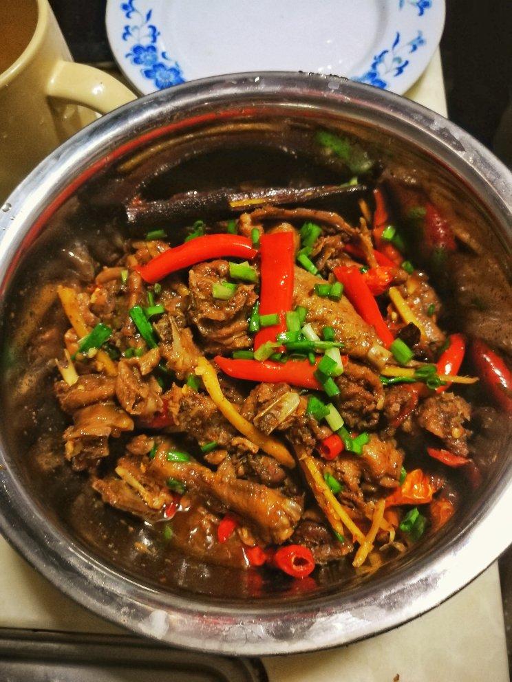 糖水丹做的香辣啤酒鸭