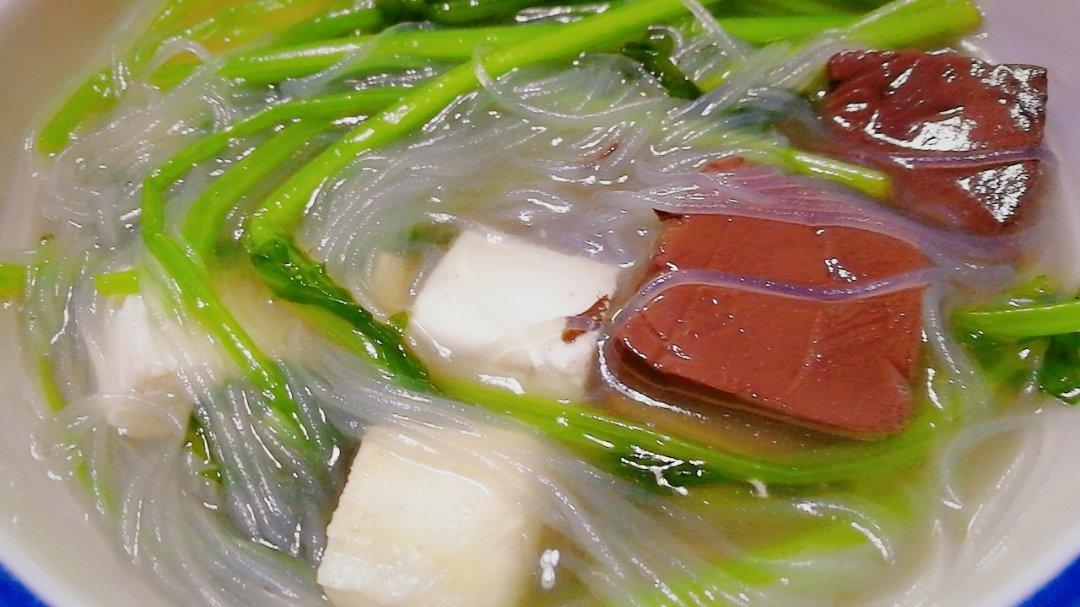 鸭血豆腐汤