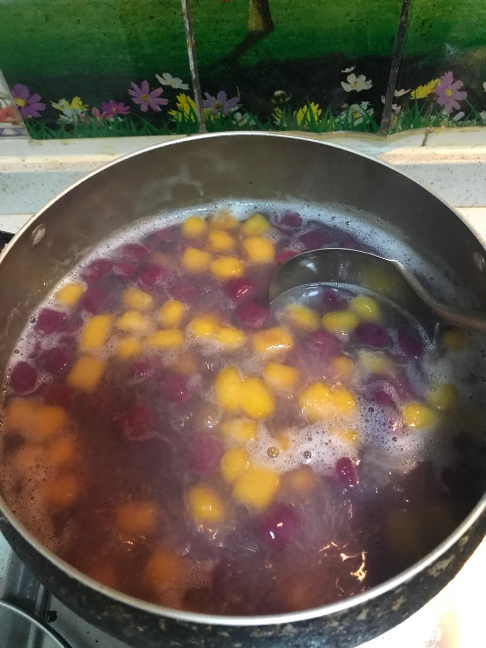 三色芋圆