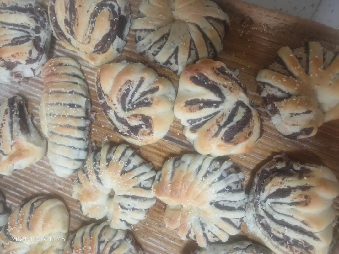 豆沙面包|包含5种整形方法|干货篇