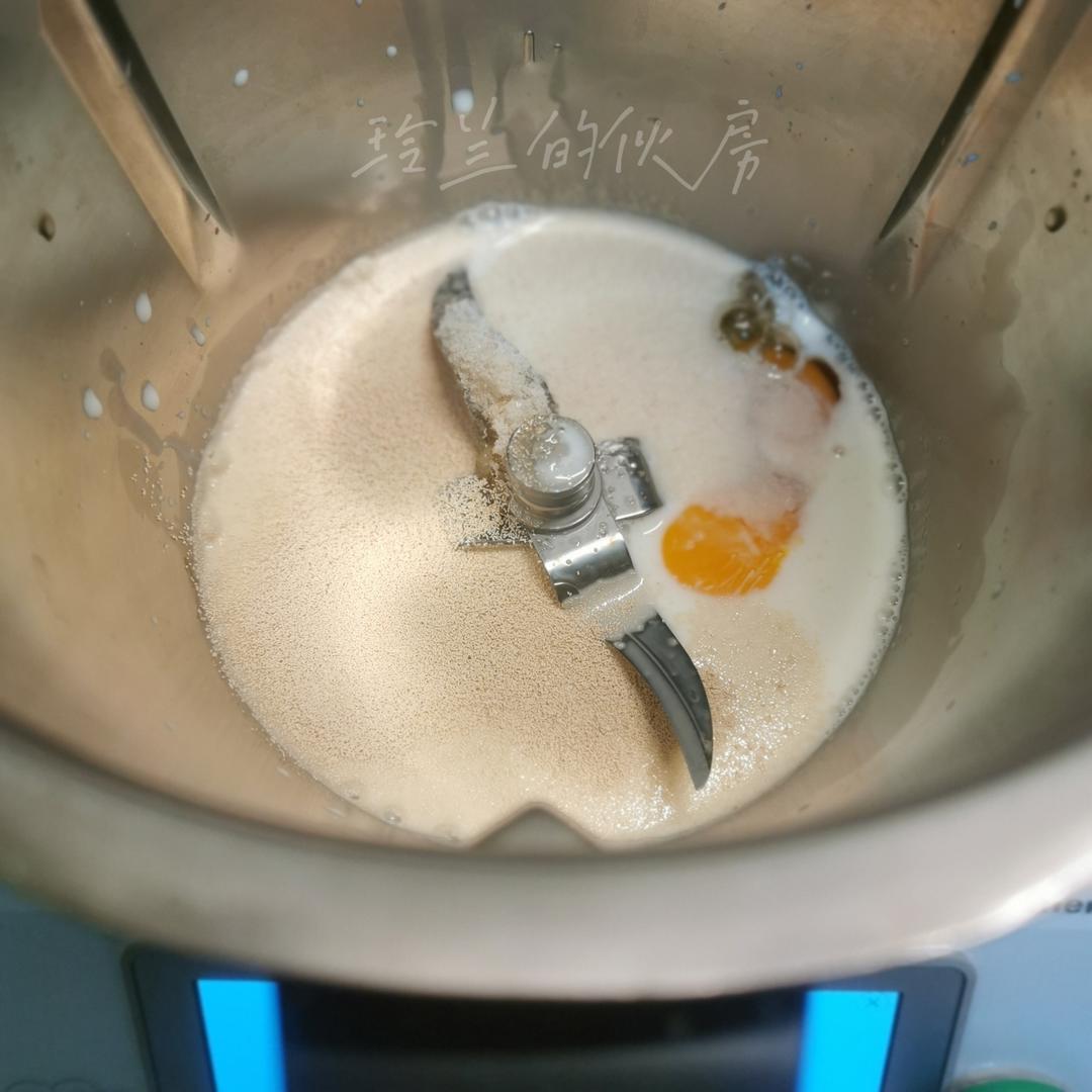 纯奶手撕吐司的做法 步骤1