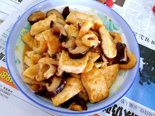 豆腐虾仁