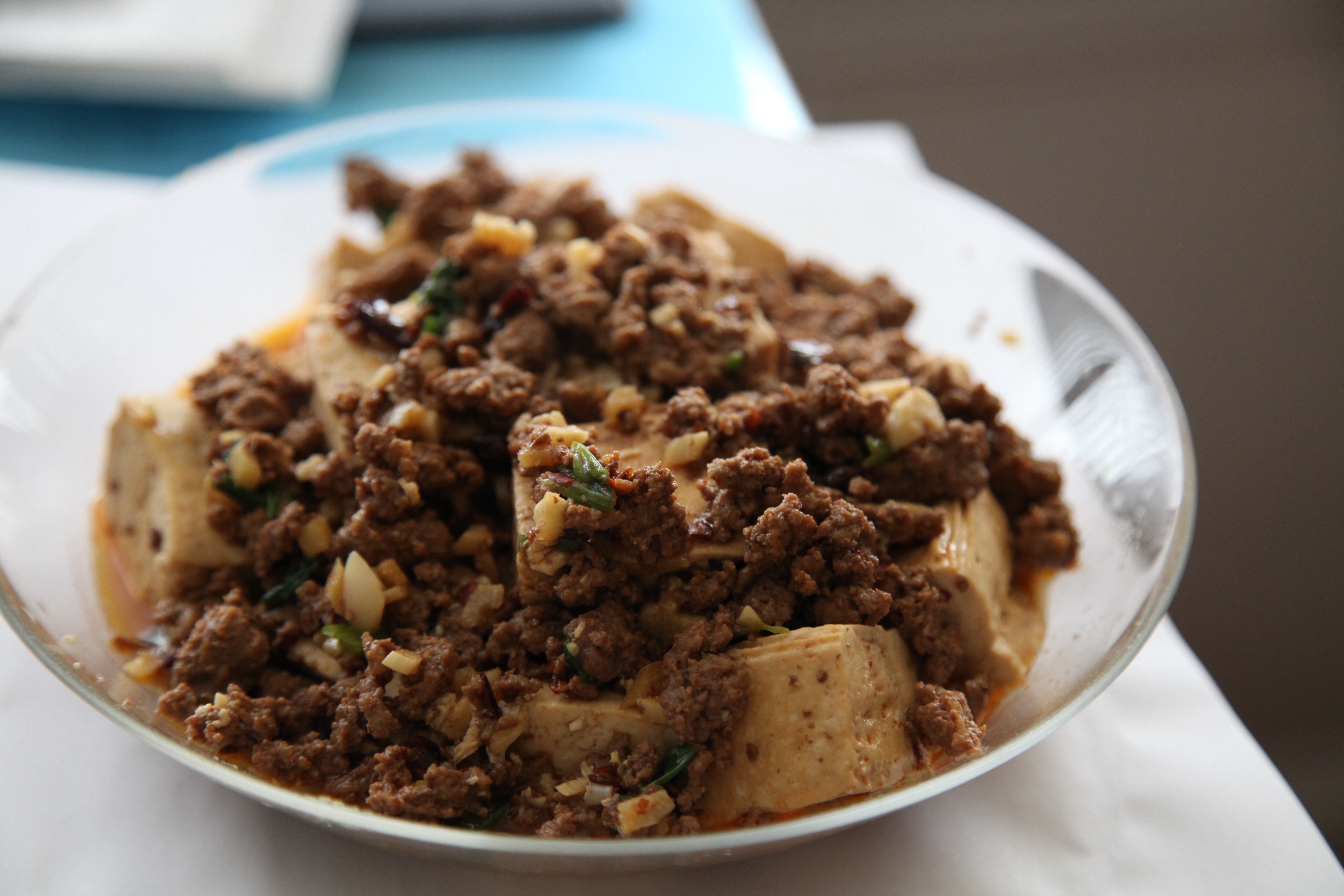 肉末豆腐