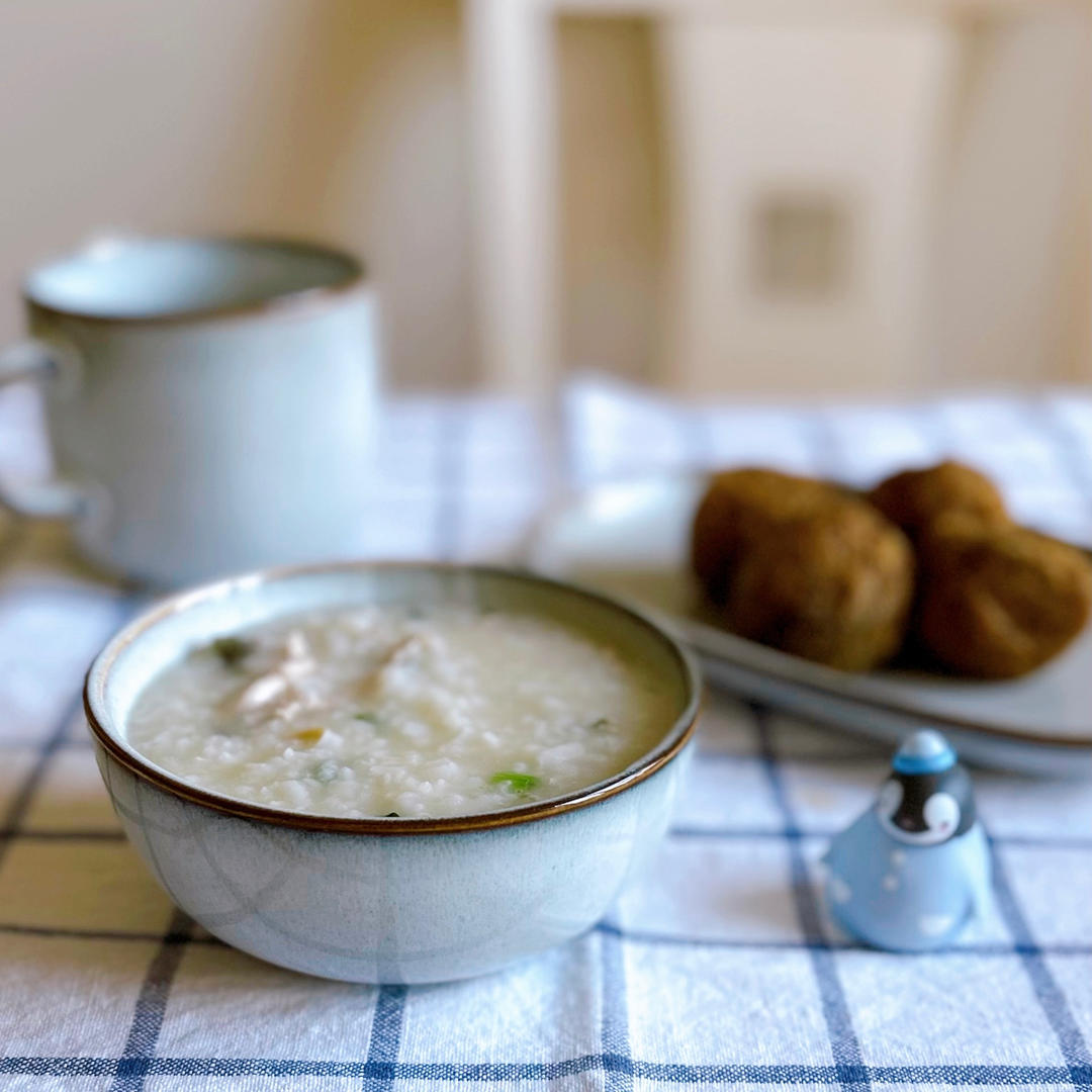 十五分钟快手之香滑皮蛋瘦肉粥(附五分钟电饭煲电压力锅更快捷方法)