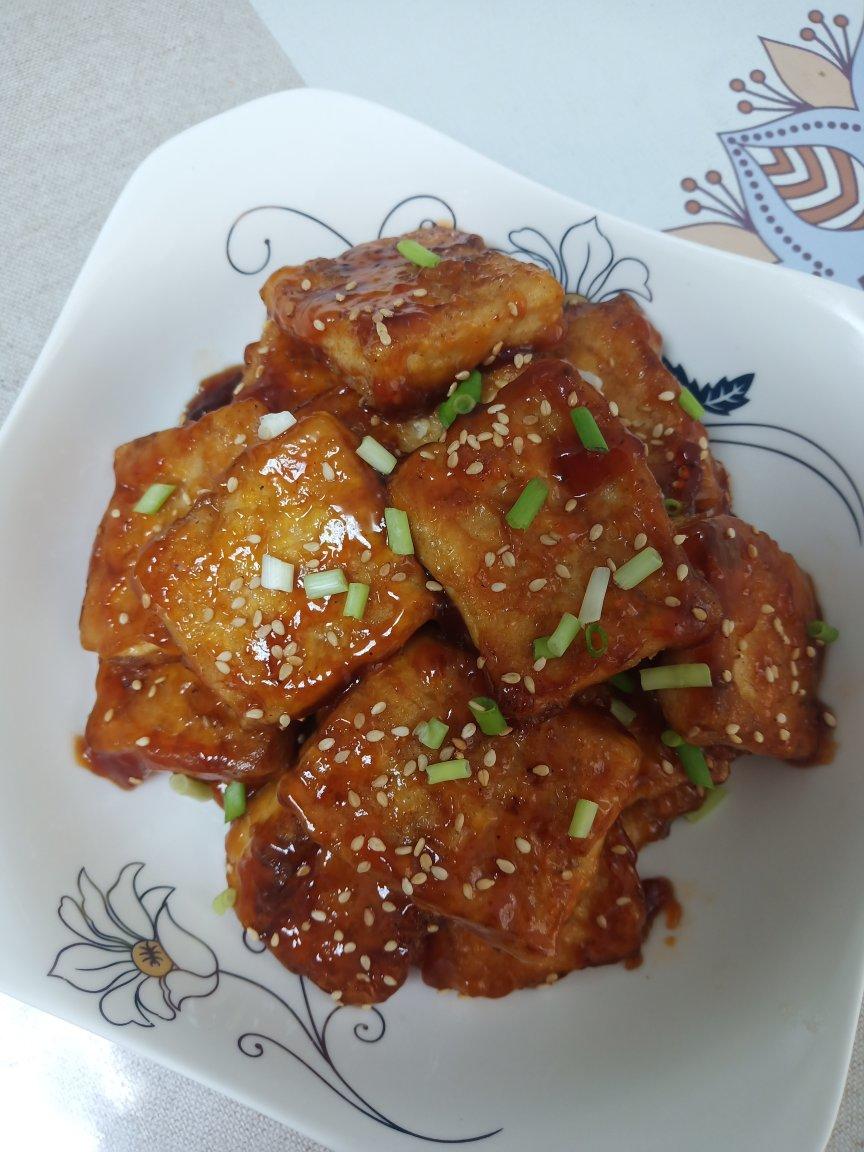 【糖醋脆皮豆腐+万能糖醋汁配方】