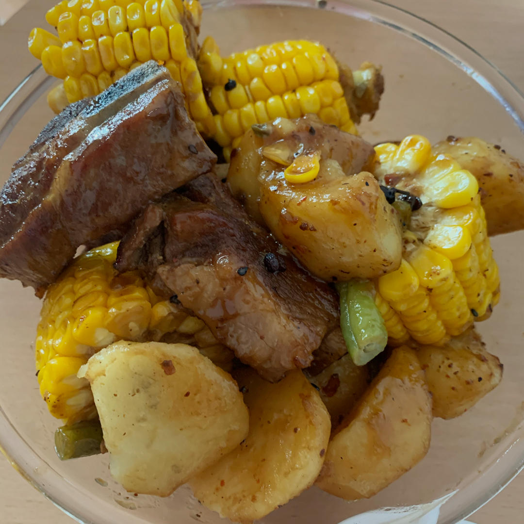 土豆炖排骨•大丰收