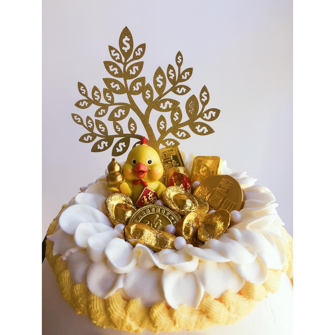 异形蛋糕钱袋生日蛋糕（福袋生日蛋糕）