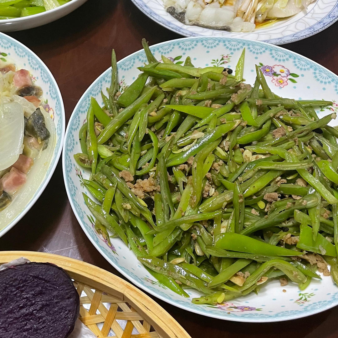 扁豆这样炒好吃