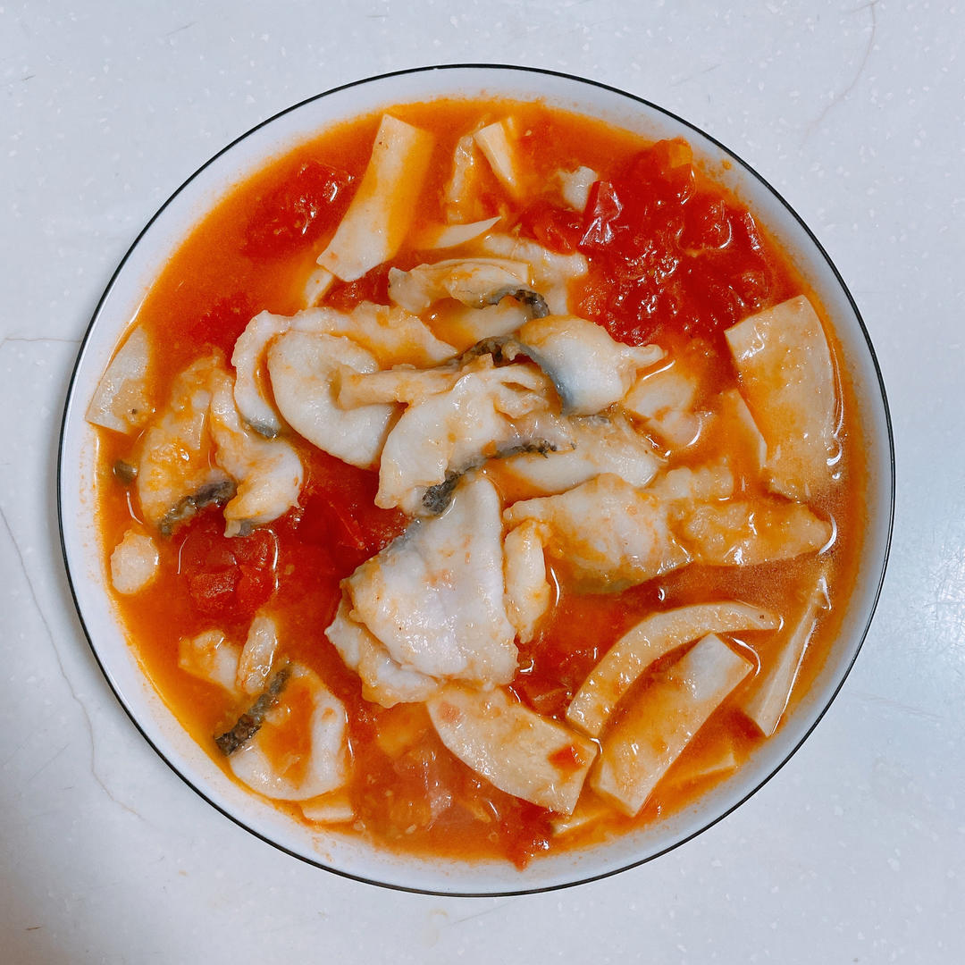 番茄鱼片