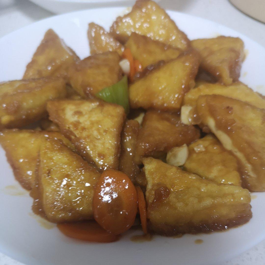 无敌好吃的香煎豆腐