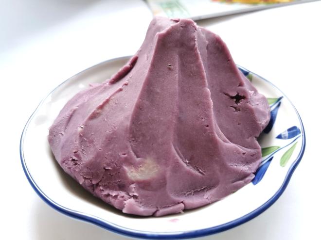 紫薯芋泥，香芋馅儿，微甜浓香。的做法