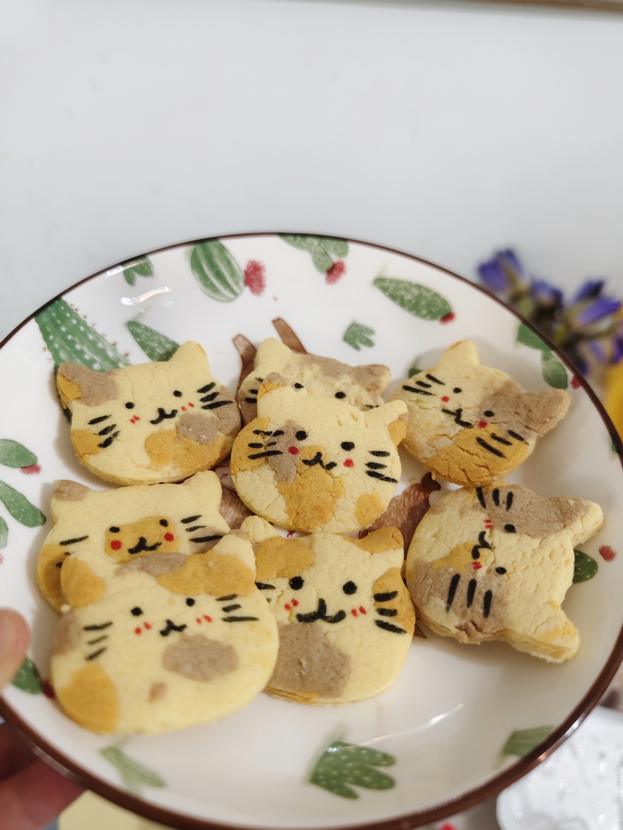 可爱猫咪曲奇饼干