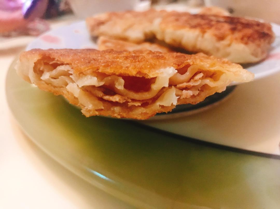 【千层牛肉饼】