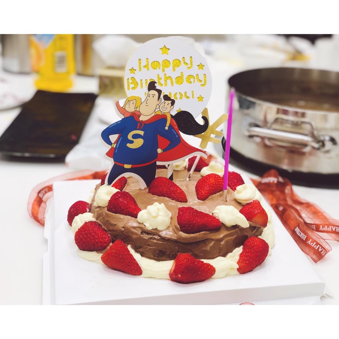 巧克力奶油蛋糕/巧克力奶油的操作手法。/「戚风及其衍生」烘焙视频蛋糕篇2