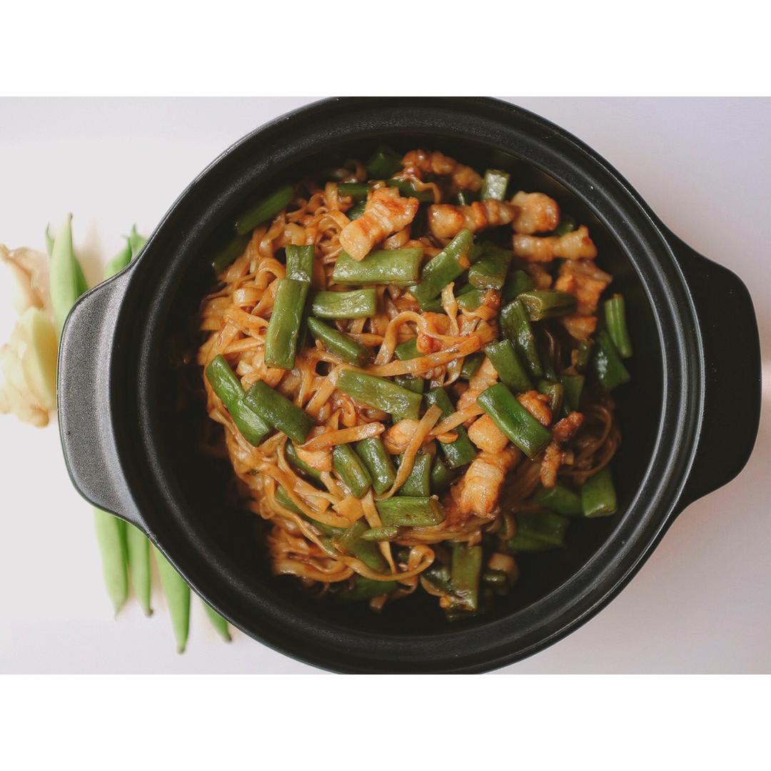 芸豆焖面（附万能的腌肉不老的办法）