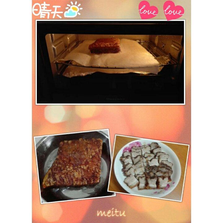 烤箱脆皮烧猪肉
