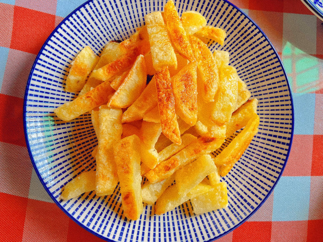 教你一招-轻松炸大薯条（附视频）