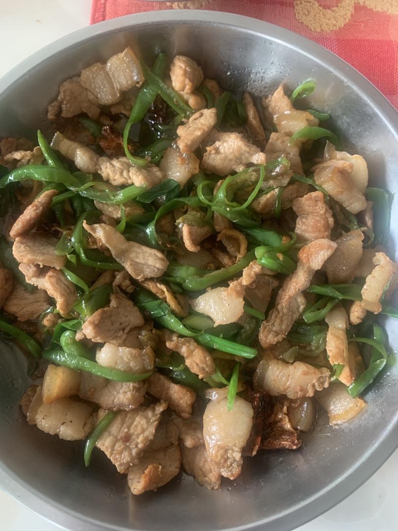 简单下饭的炒五花肉