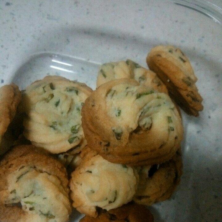 葱香曲奇——酥脆的咸味饼干