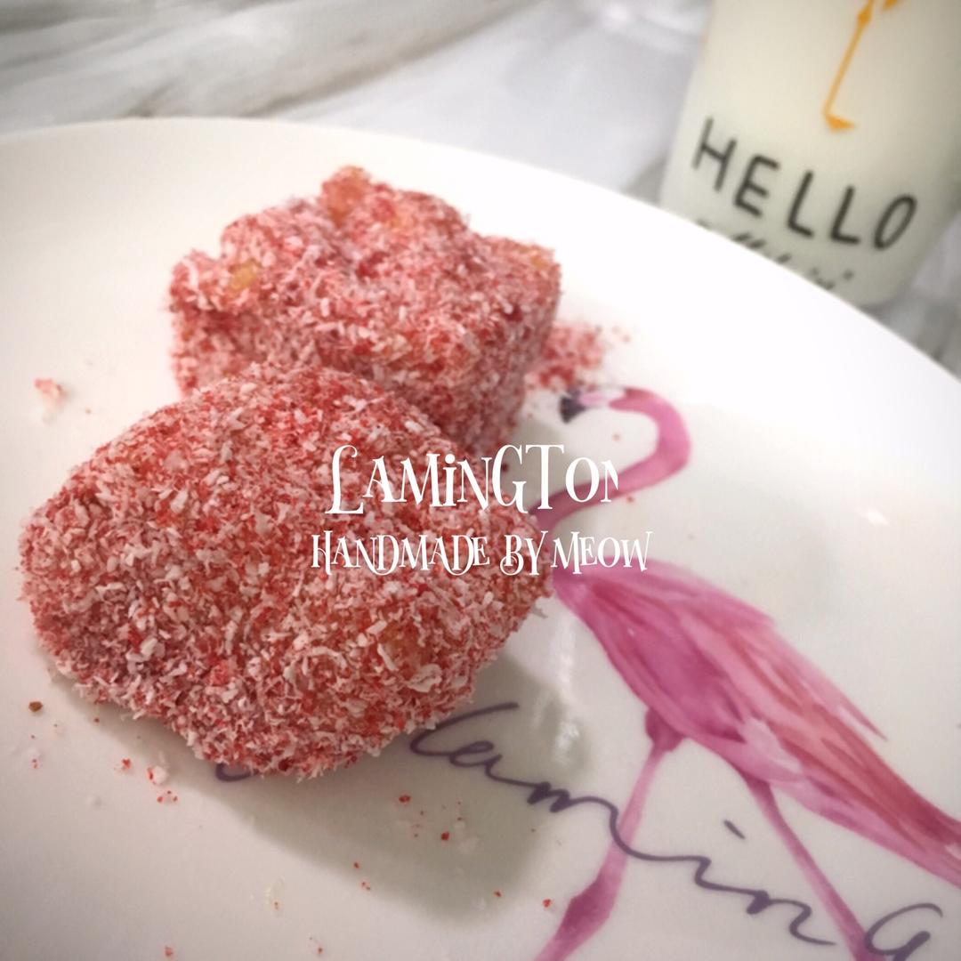 澳洲莱明顿蛋糕 Lamington