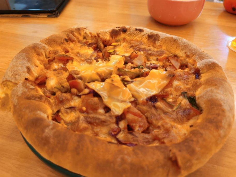 儿童版培根披萨