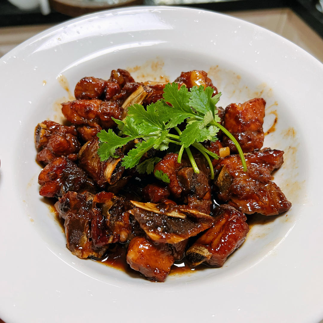 糖醋排骨（用少油，不炒糖色，家常做法，通俗易懂，甜酸适口）