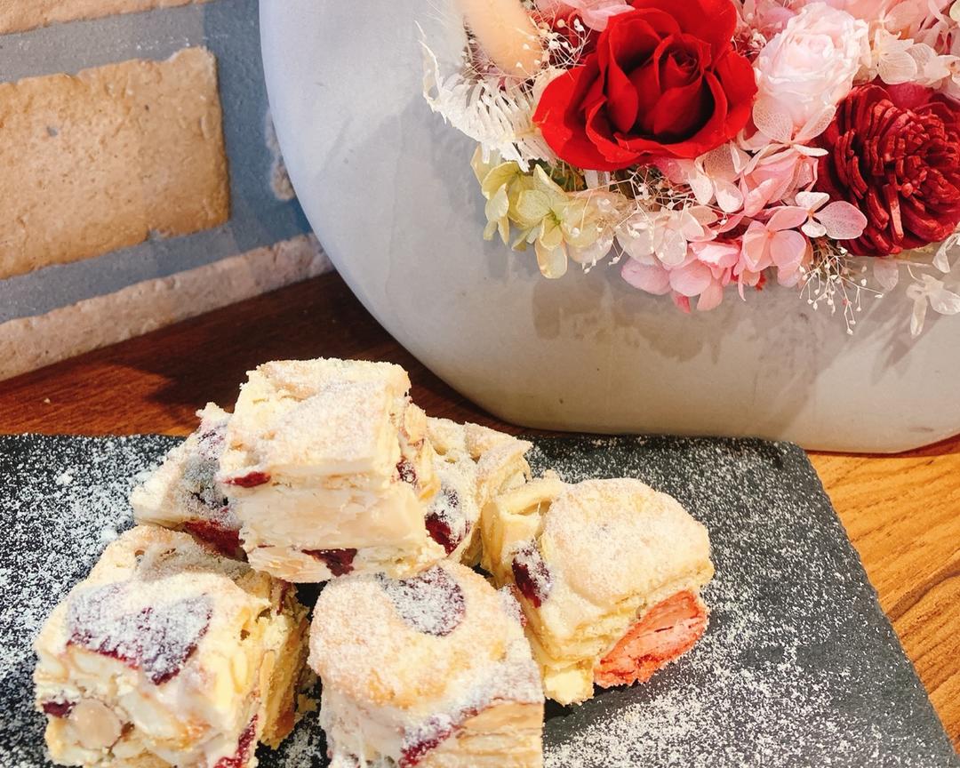 快手雪花酥（雪Q饼）不甜又软版