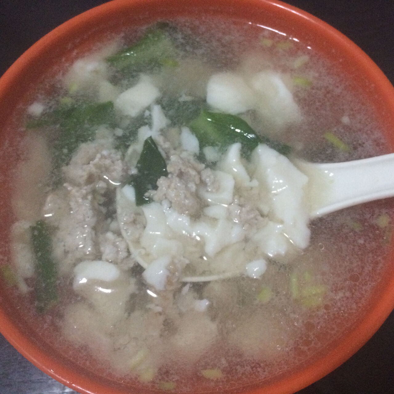 豆腐蘑菇汤