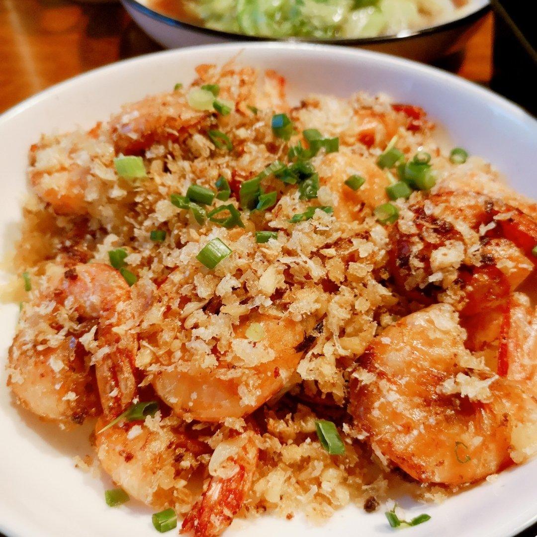 避风塘炒虾