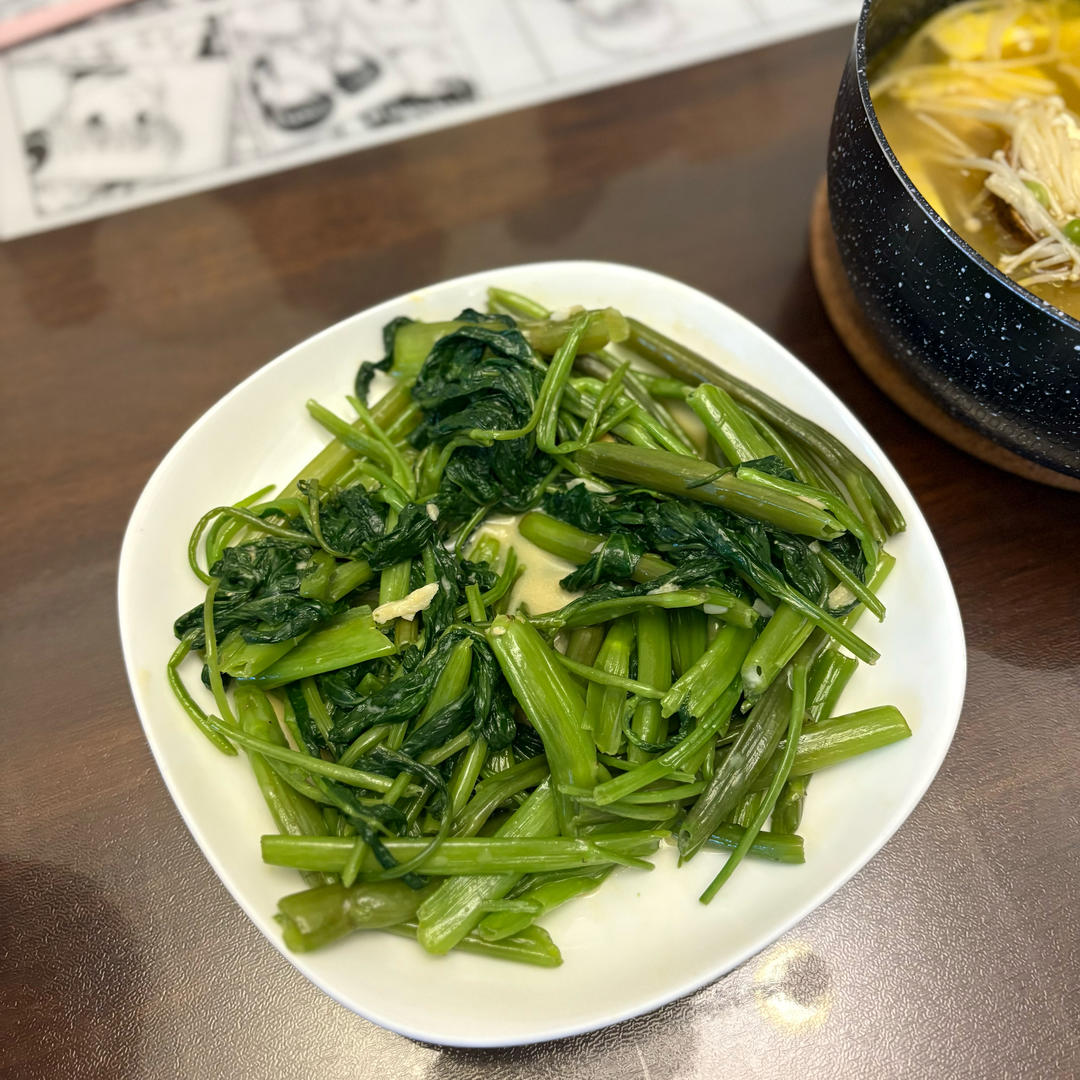 腐乳空心菜，好吃还减肥