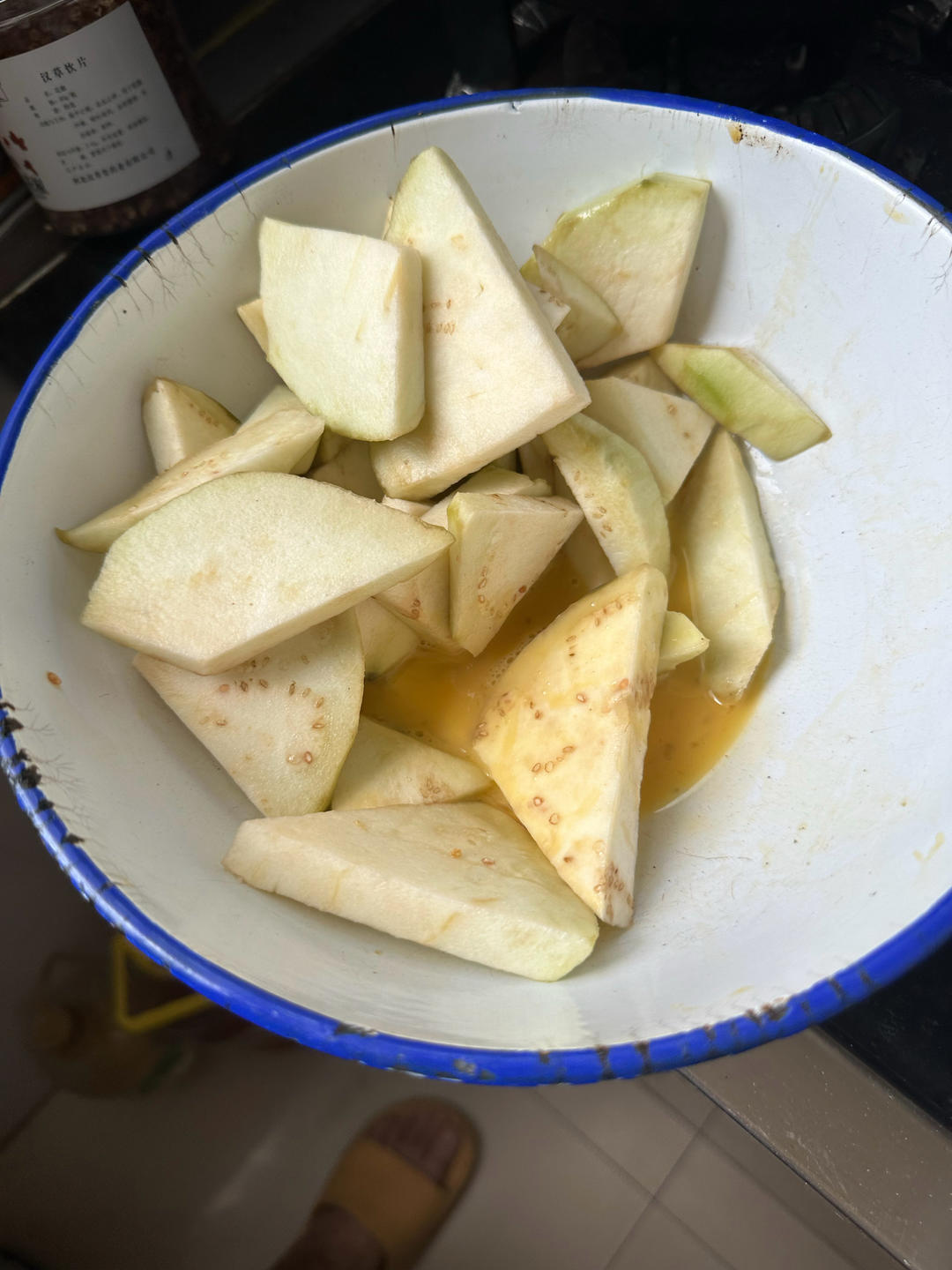 超赞的妈妈牌素茄子面卤的做法 步骤1