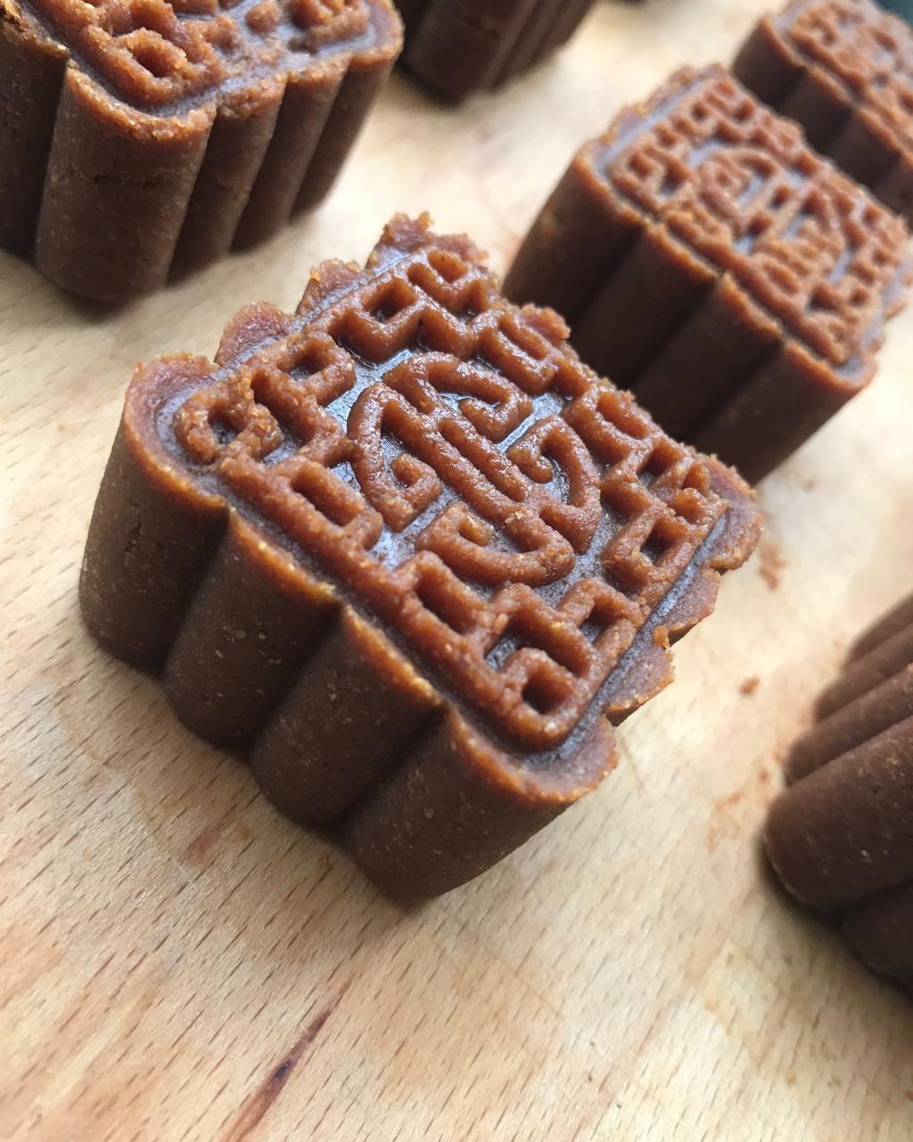 玉剑青枫做的黄豆糕