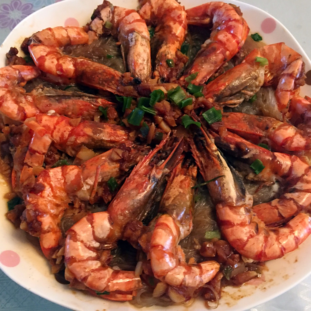 蒜蓉粉丝蒸虾