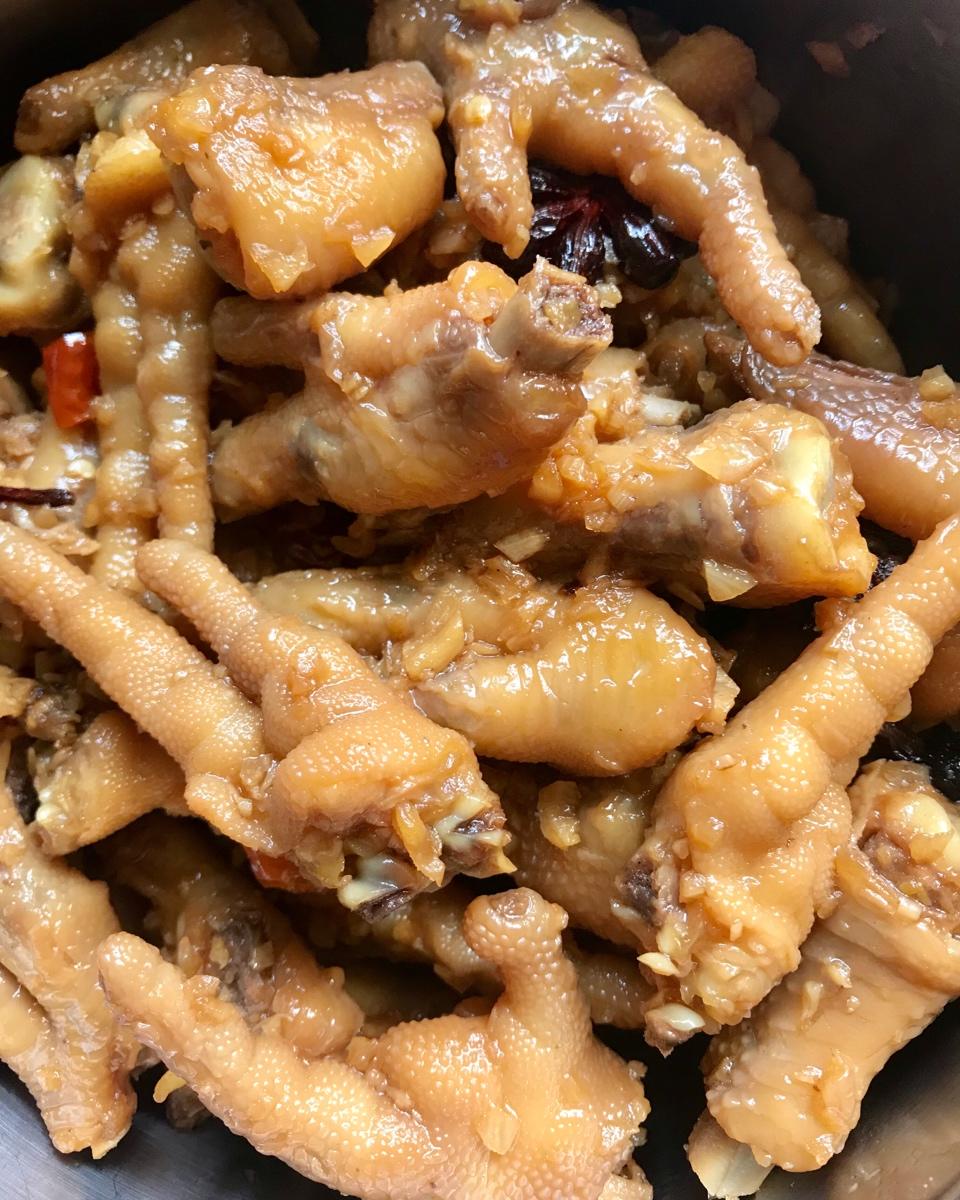 然妈小灶.蒜香鸡脚