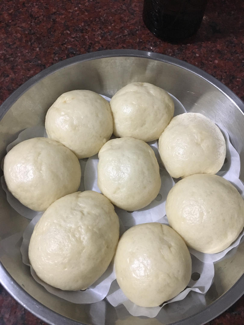 奶黄馅儿和奶黄包