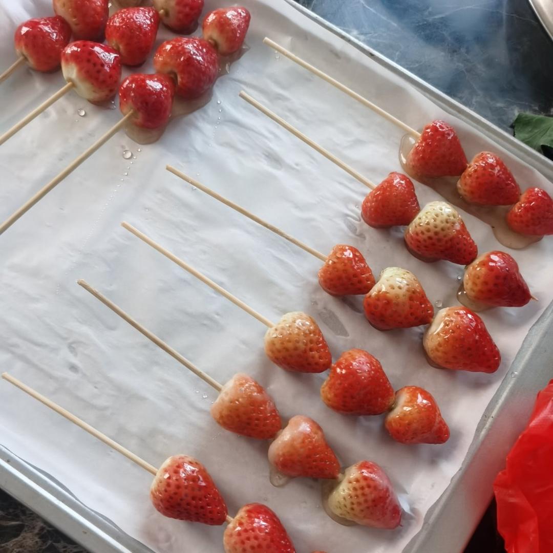草莓冰糖葫芦🍓