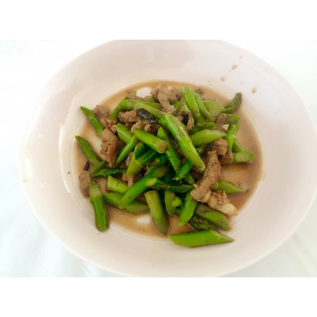芦笋炒肉