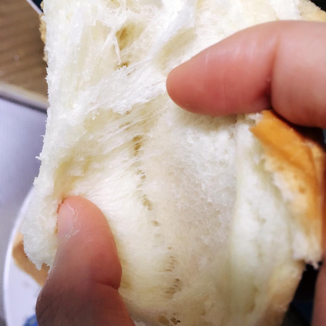 夺命软吐司(๑´ڡ`๑)超软拉丝极速方便的一次发酵吐司