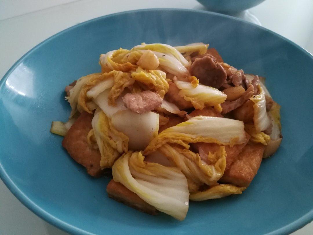 烧津白菜豆腐