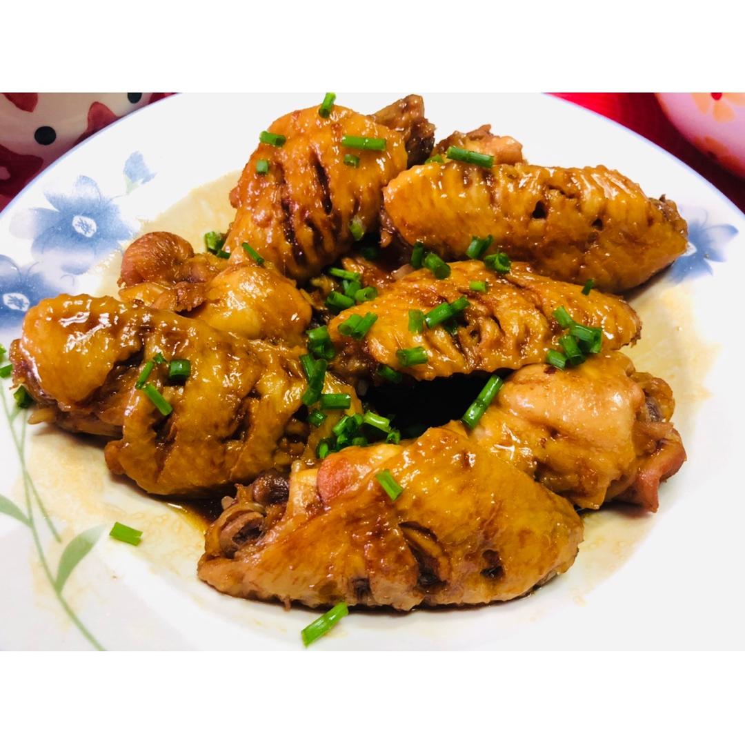 阿兰madeline做的豉油鸡翅