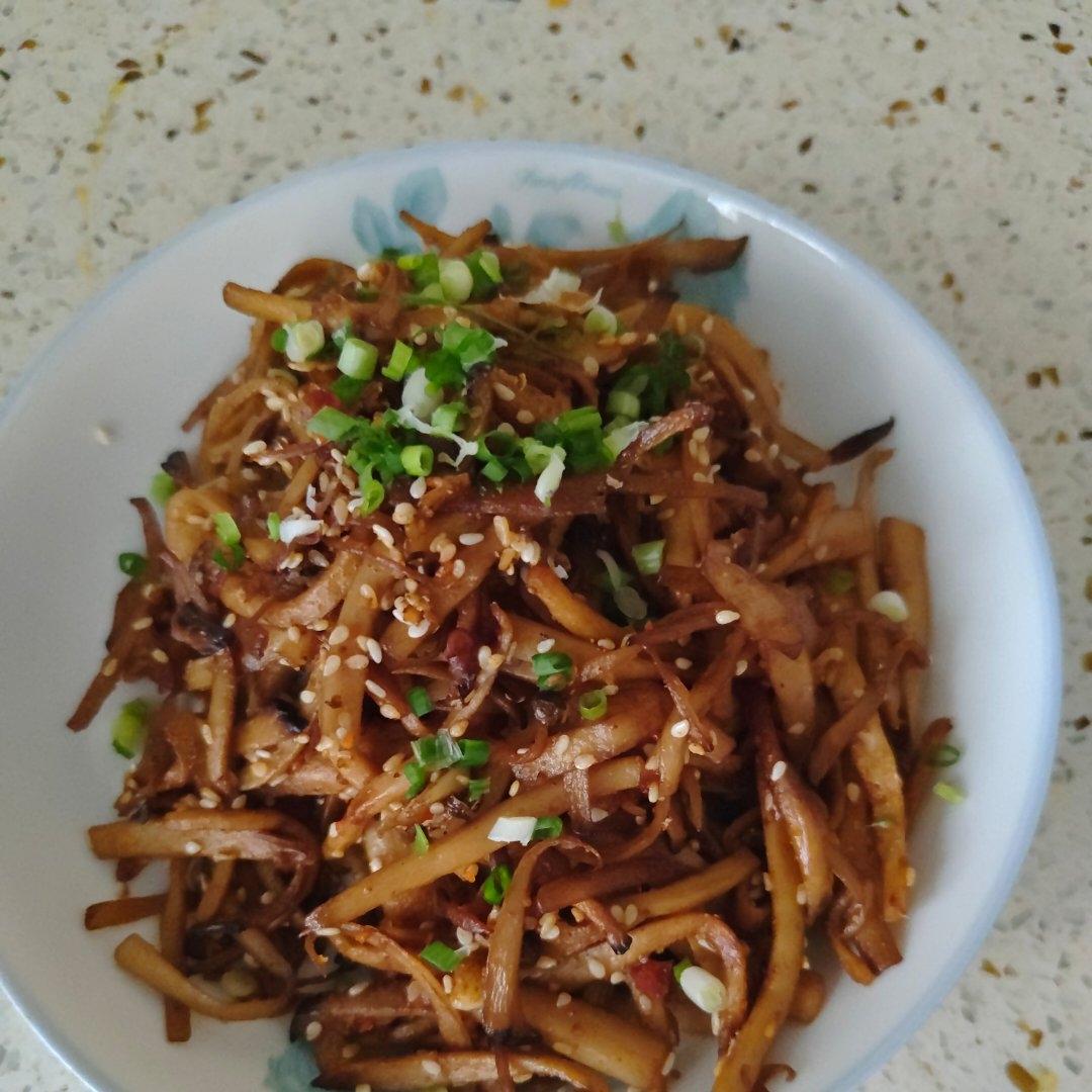 越嚼越香‼️比肉还要好吃👉干煸孜然杏鲍菇