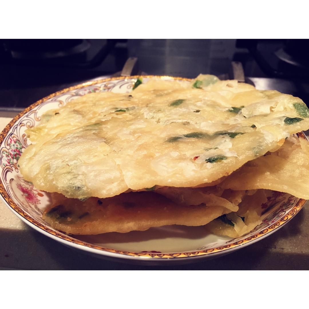 葱花油饼 Spring Onion Pancake