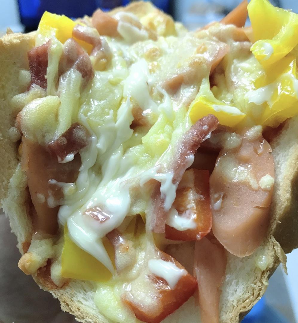 超好吃面包披萨🍕