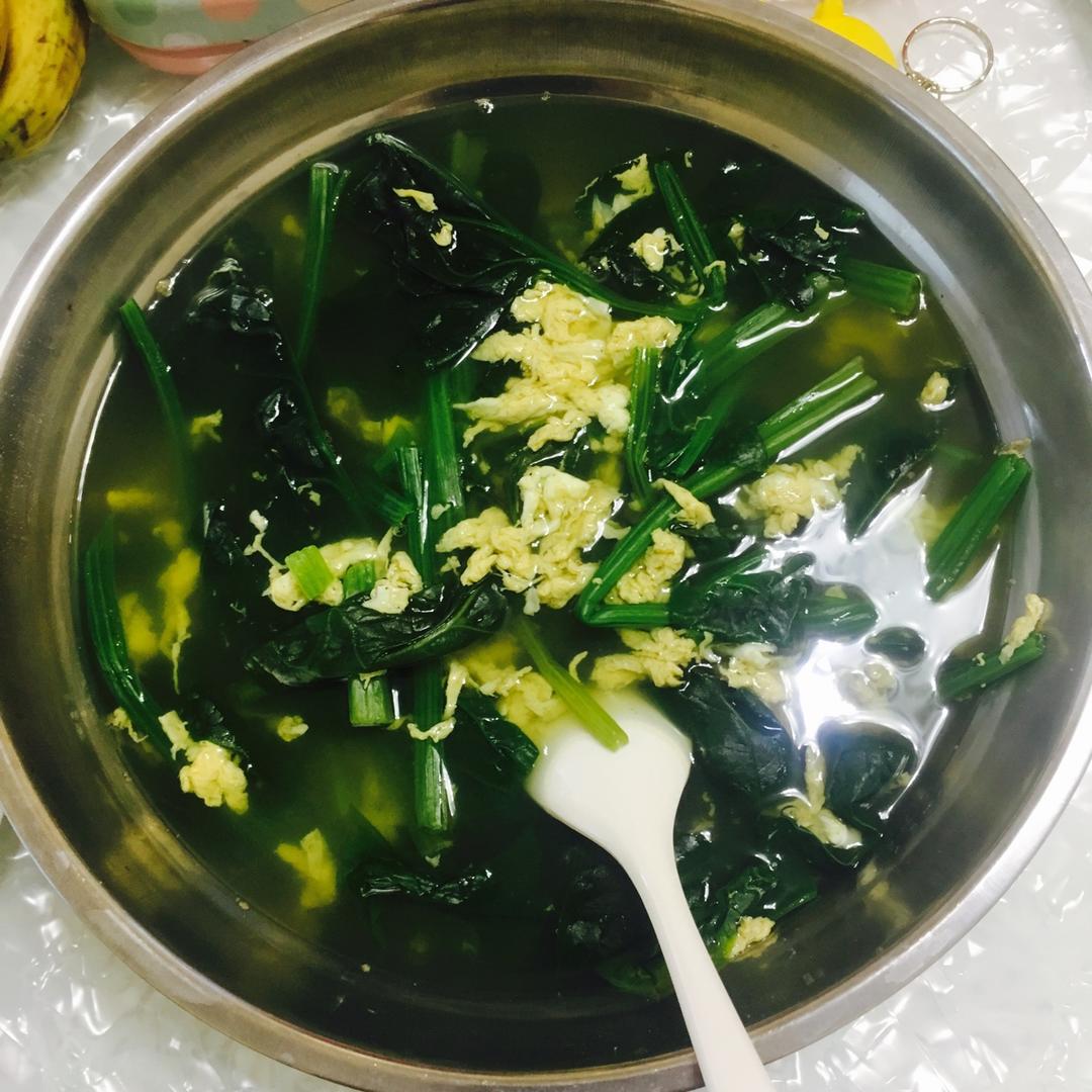 bainamm做的菠菜鸡蛋汤