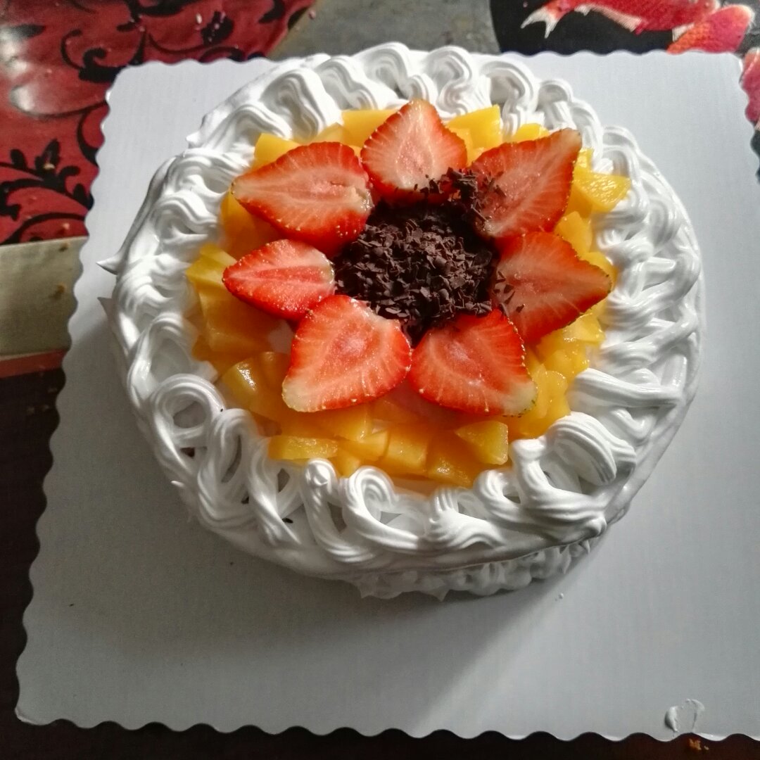简易蛋糕裱花
