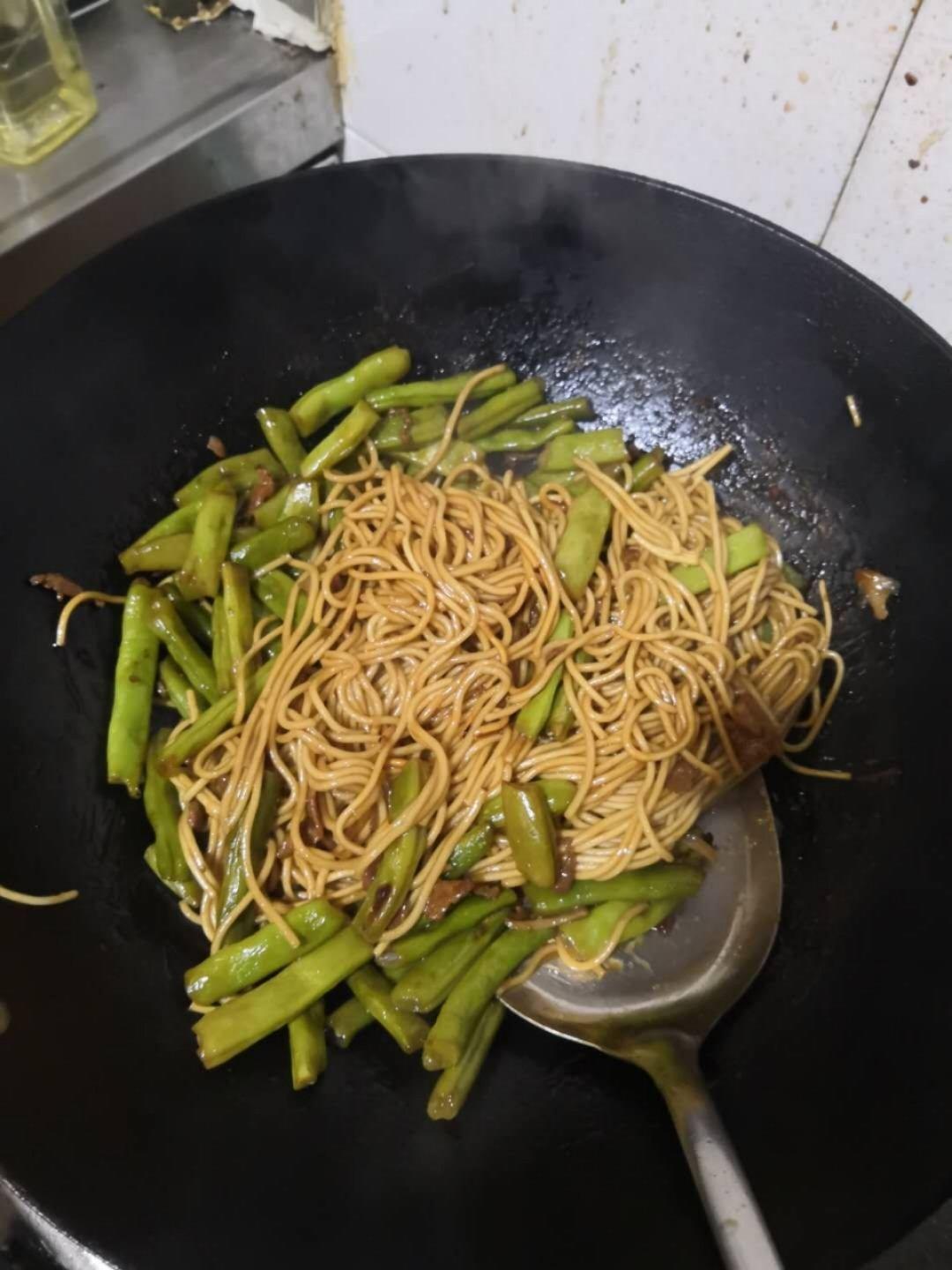 扁豆焖面