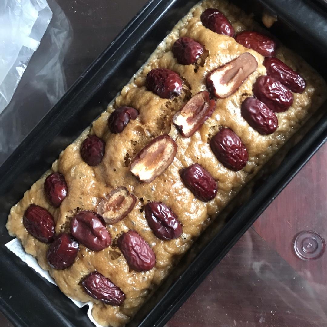 红糖红枣发糕