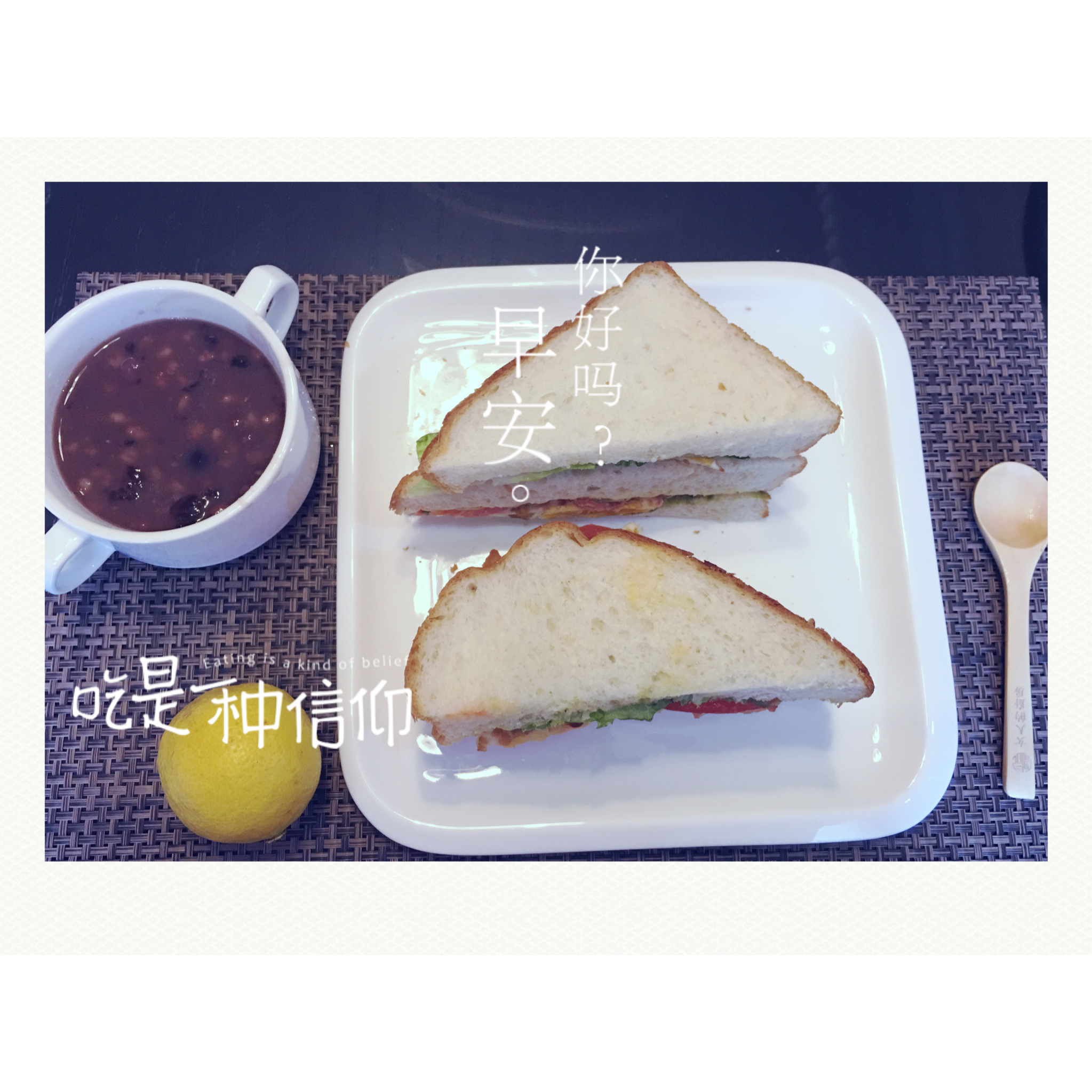 如何做超厚的沼三明治~详细tip！牛油果鸡蛋午餐肉三明治~