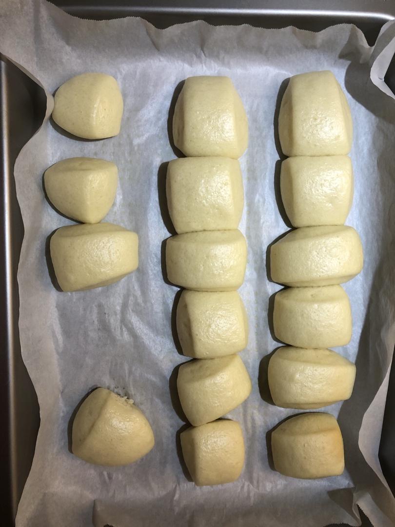 一发奶香小馒头，口感特别好！
