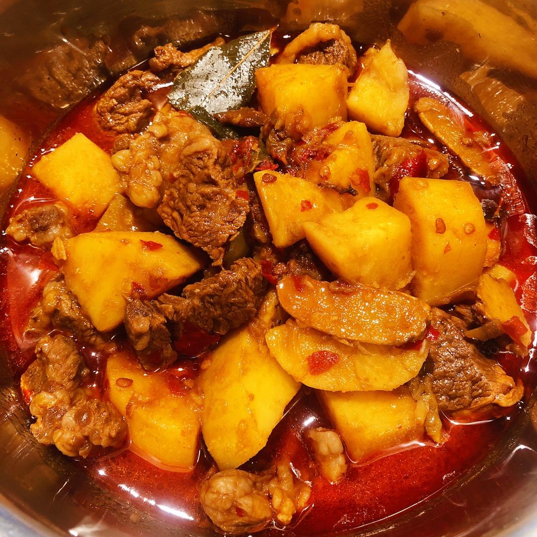 土豆炖牛肉